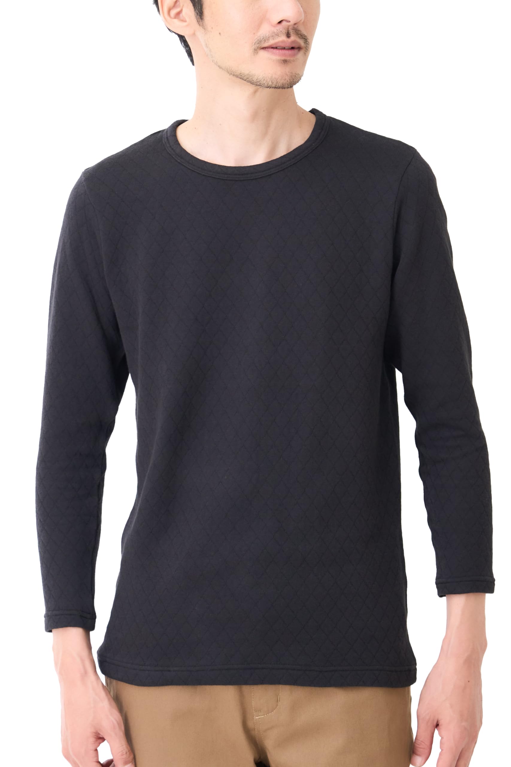 

Hokaron Теплый Хлопок Стеганый Размер 1 шт. Мужское Нижнее Белье, Толстый, Черный, M, чёрный