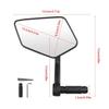 Handlebar Bike Mirror, Bicycles Cycling Rear View Mirrors, 360 Degree Adjustable Rotatable Handlebar Mounted Bike Mirror