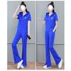 Fashionable Sports Suit for Women, Summer Short-sleeved Trousers, Versatile Hooded Casual Two-piece Set