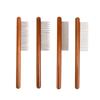 Cat Floating Hair Removal Comb, Stainless Steel Pet Comb, Cat and Dog Comb, Solid Wood Row Comb, Floating Hair Removal Open Knot Comb