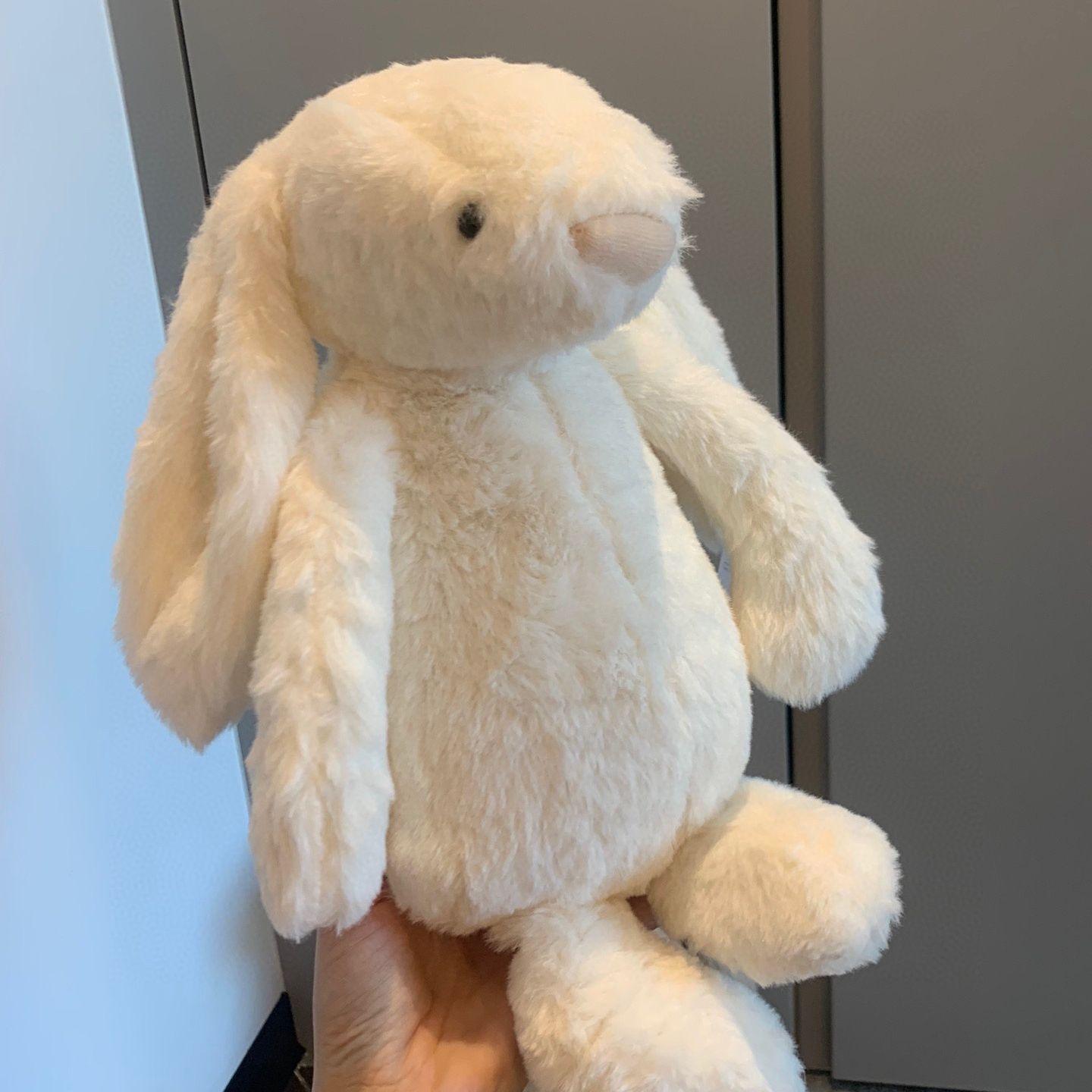 Кукла Зайчик Jellycat UK: Милая, успокаивающая плюшевая игрушка-кролик для детей 31cm with Dustbag