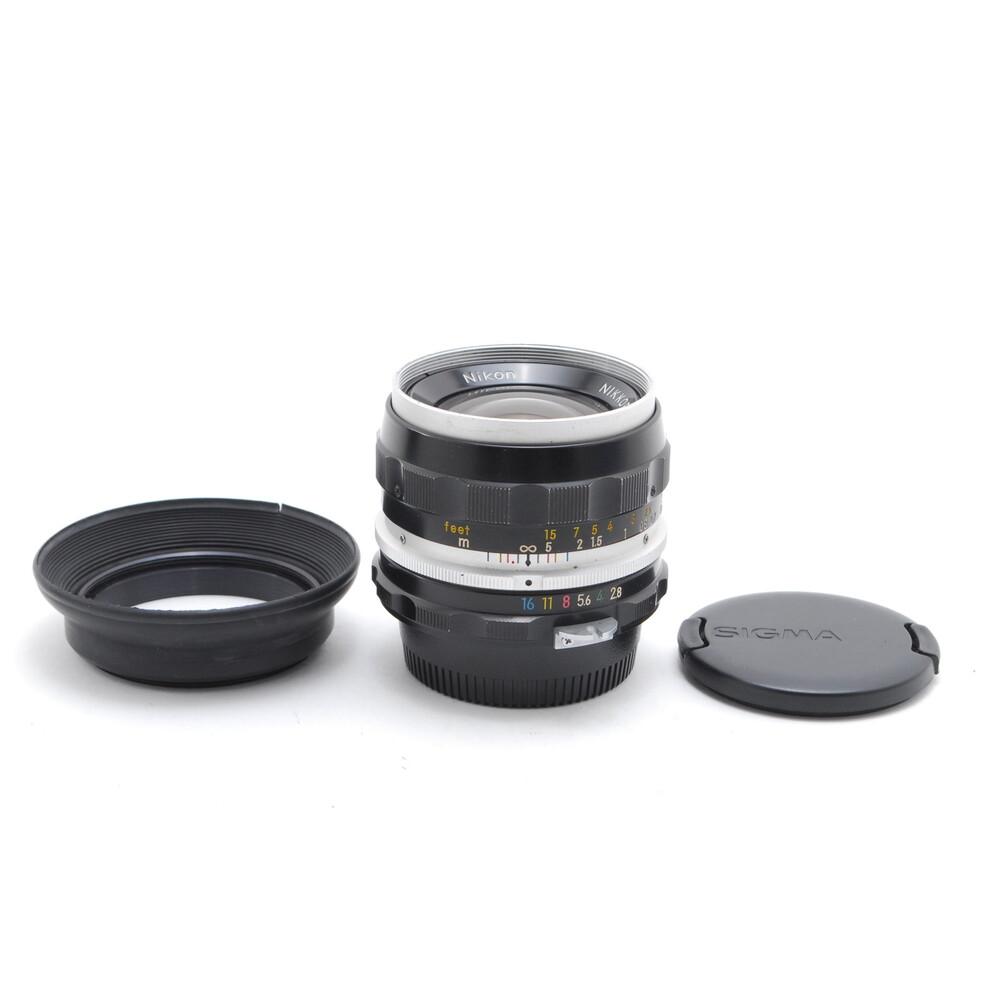 

Б/у EXC+5 Nikon NIKKOR-S Auto 35mm f/2.8, передня кришка, задня кришка, бленда з Японії