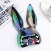 Fashionable Rabbit Ears Mask Halloween Bunny Mask, Cosplay Face with Long for Ears, Lightweight Plastic Cushion Masquerade Party Costume Comfortable