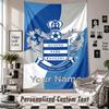 Wall Hanging Tapestry With Custom Name & Text, Queens Park Rangers FC Decorative Tapestry For Bedroom
