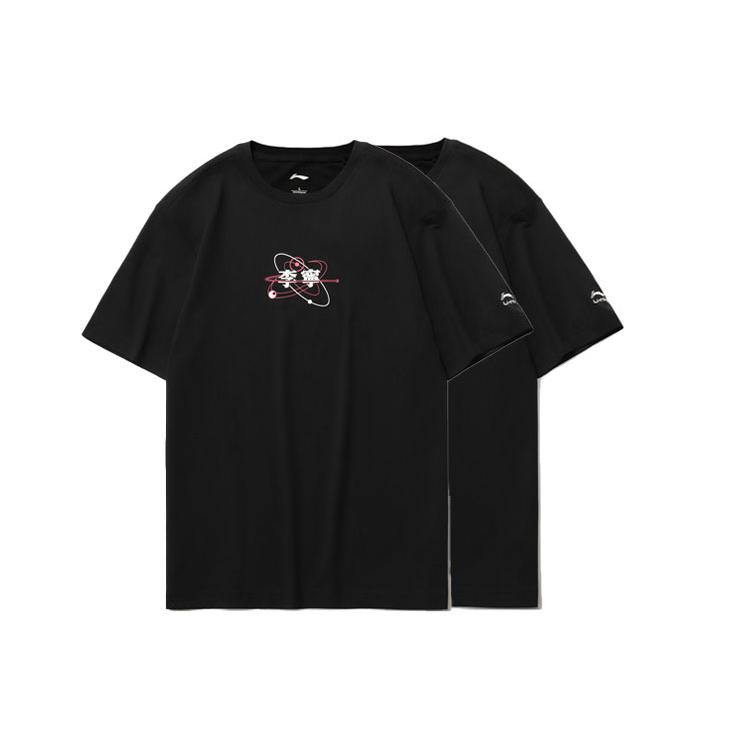 Li Ning Sports Fashion Collection T Shirt Men's Black AHST735-1