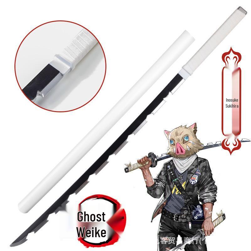Demon Slayer Anime Swords: Tanjiro, Zenitsu & Giyu Cosplay