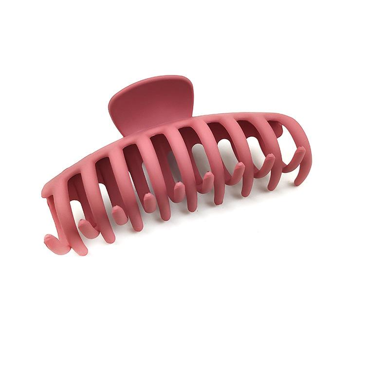 New Solid Color Claw Clip Large Barrette Crab Hair Claws Bath Clip Ponytail Clip for Women Girls Fahsion Hair Accessories Gift