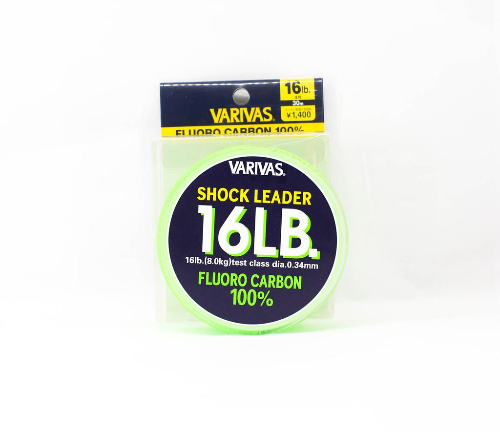 Varivas Filo Shock Leader in fluorocarbonio 30m 16lb (9760)