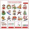Christmas Gift DIY Diamond Painting Keychain Pendants - Handmade Acrylic Dot Stick-ons