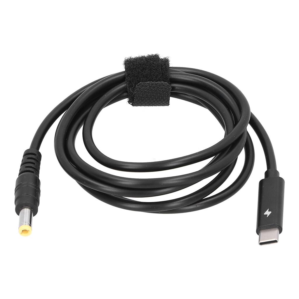 Quick Charging Cable Type C Charging Port DC5.5x2.5MM Interface for Notebook Power Charger