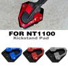 For Honda NT 1100 NT1100 2025-2025 2025 2025 Motorcycle CNC Kickstand Foot Side Stand Extension Pad Enlarge Support Plate
