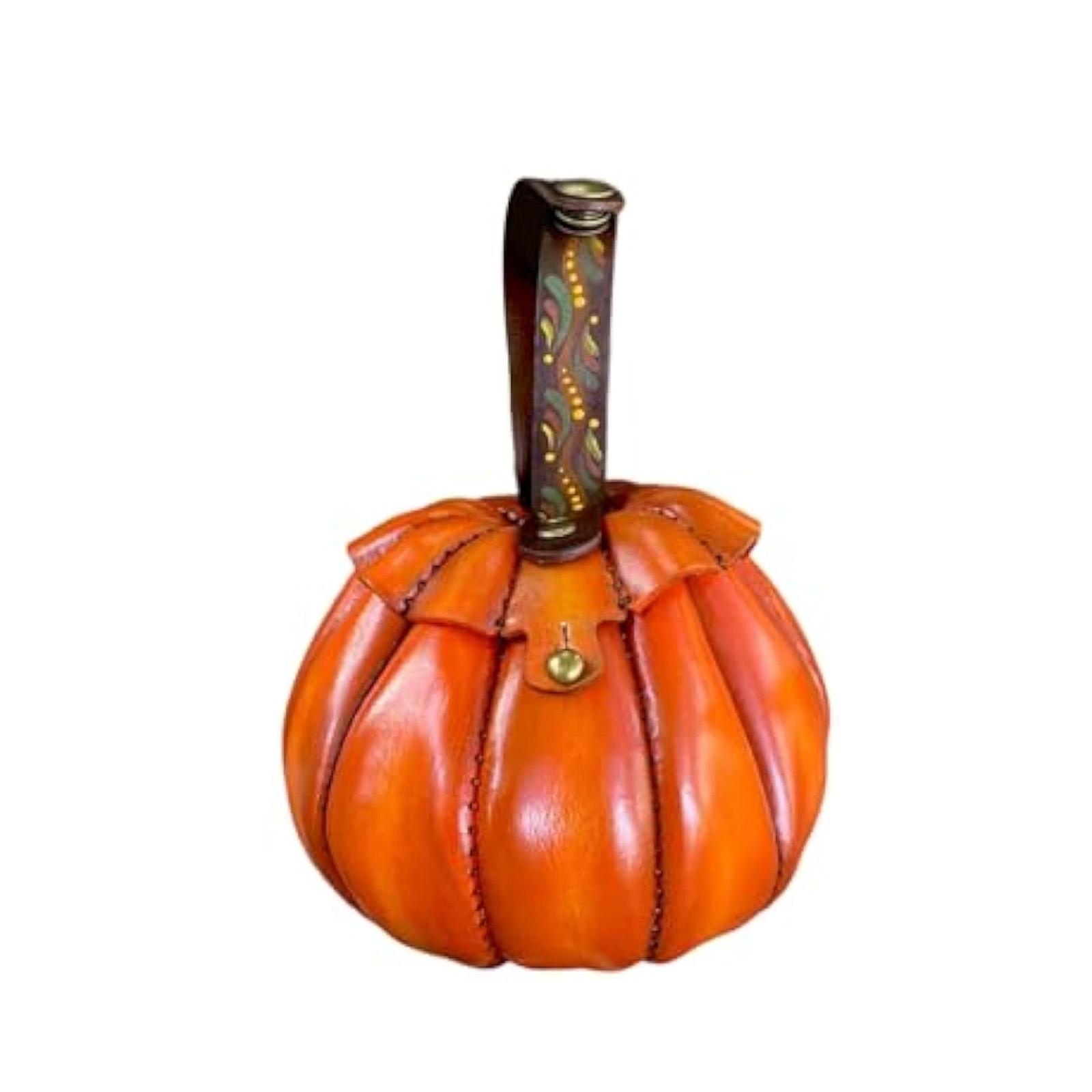 

Halloween Candy Storage Bag,Fun Pumpkin-shaped Candy Foraging Bag One Size