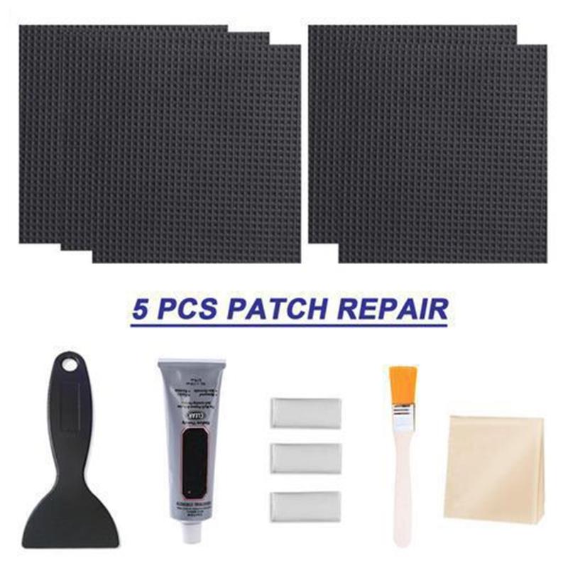 Trampoline Mat Patches Repair KIts Puncture Repair Patches Waterproof Trampoline Fixing KIts for Holes and Tears