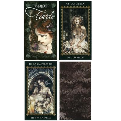 [A0944] - Tarot Creator 'Favole' Black Gray - 11. 5x6x3cm