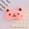 Cartoon Bear Eye Mask Series: DIY Phone Case, Hair Clip, Water Bottle Pendant, and Crocs Resin Accessories.
