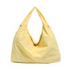 Simple Solid Color Large Capacity Women Casual Shoulder Tote Bag For Daily Use