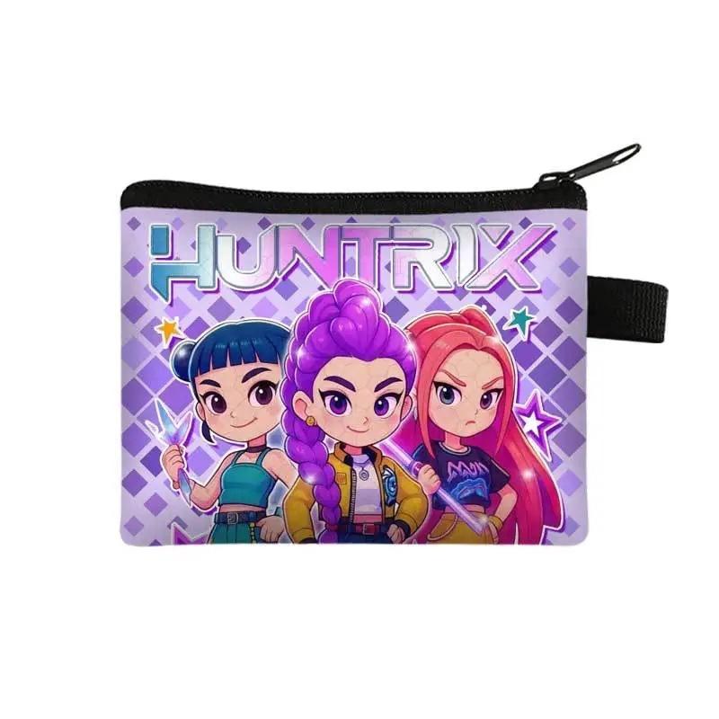 Witch Hunters Change Bag Coin Storage Bag Wallet Short Portable Key Card Bag Cartoon Bag
