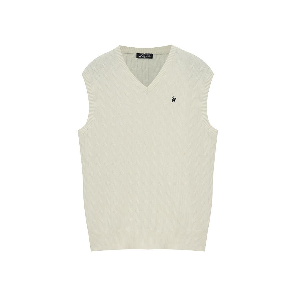 Bhpoloclub Herren Baumwoll Zopfmuster Strickweste Vt077