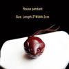Rosewood Zodiac Rat Phone Pendant & Keychain Gift for Men, Women, & Couples