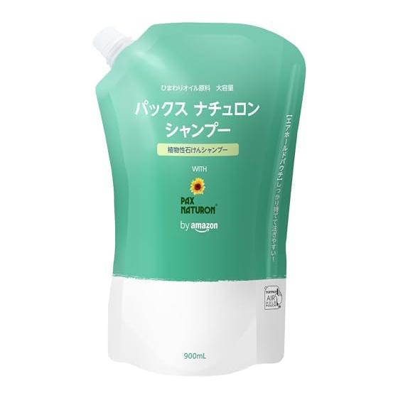 by Amazon Large Capacity Pax Naturon Soap Shampoo Foam Type Refill 900ml (NATUXIA)