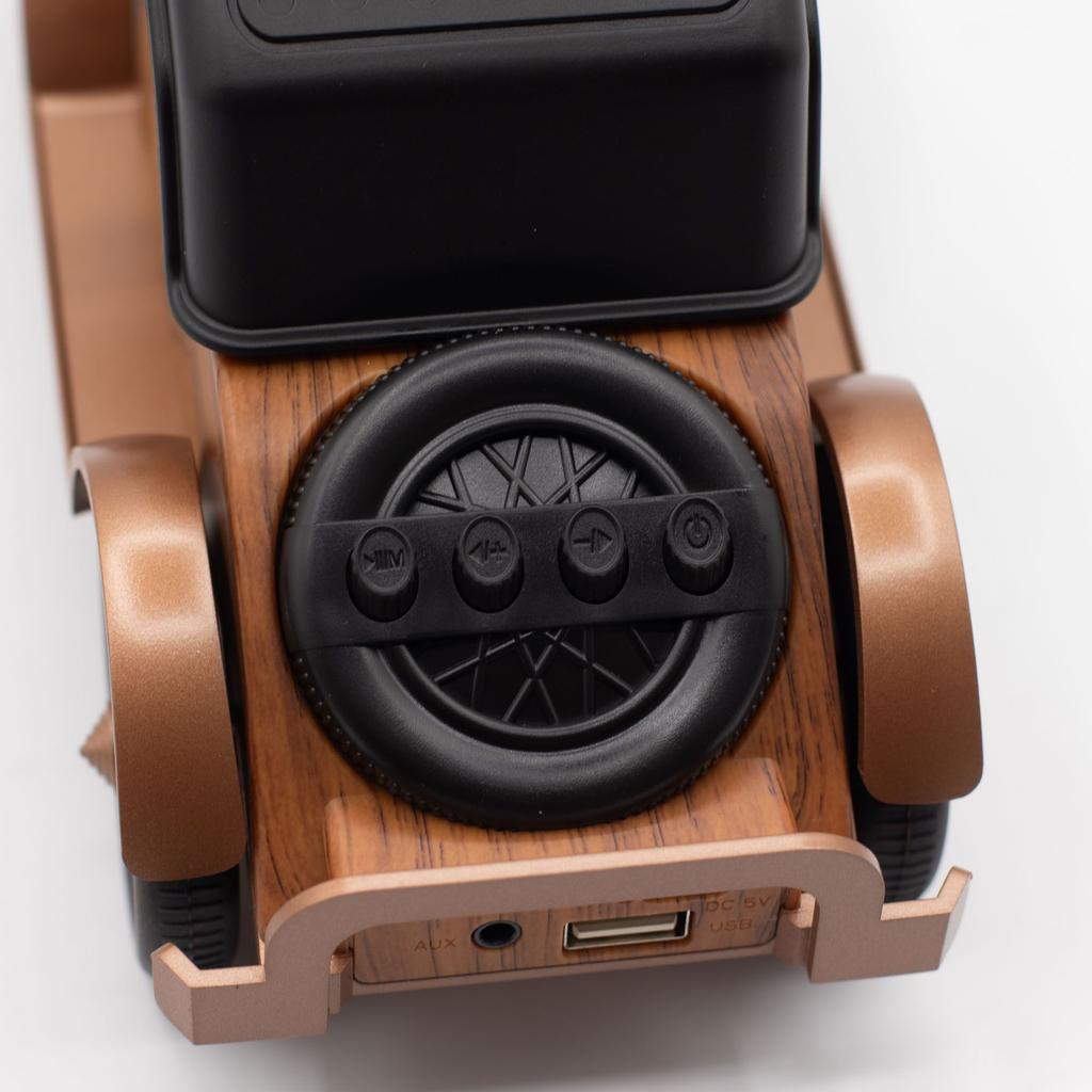 Classic Vintage Car Speaker and Phone Holder – Bluetooth – 5 Watt