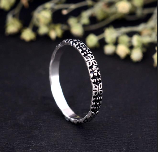 Sterling Silver Arthritis Splint Ring – Adjustable Finger Ring for Joint Pain Relief and Comfort