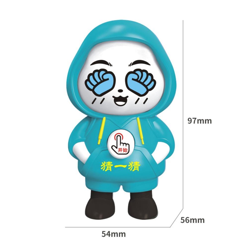 

DIY Face Changing Press Toy Reduce Stress Face Changing Doll Pendant New Stress Reducing Toys синій