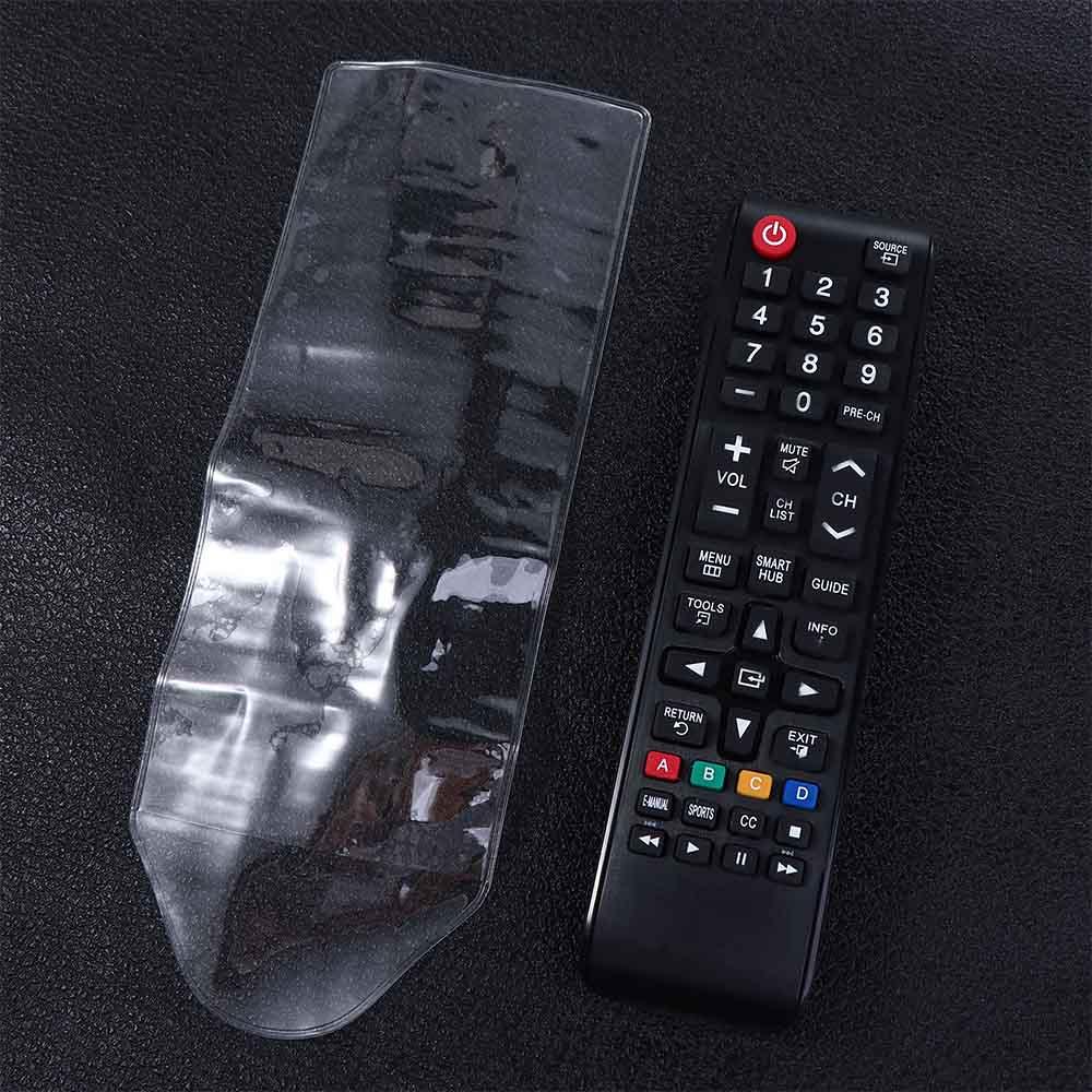 Accessories PVC TV Remote Control 8x28cm Protective Case Air Condition Cover Remote Control Case Remote Control Dustproof Cover