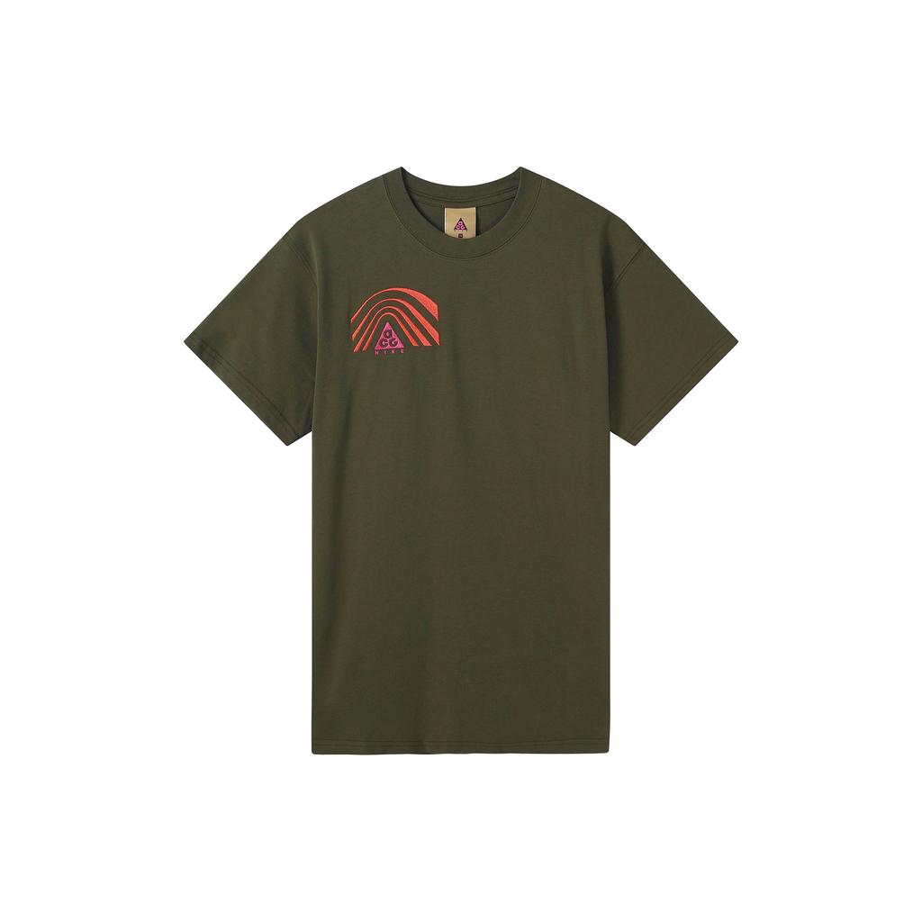 Nike ACG Short Sleeve Sports Tee Men Tops Army-Green CT4169-325