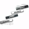 2Pcs Luxury Modern Urban Sport Refit Car Auto Fender Emblem Badge Sticker for THE E36 E30 E34 E39 E46 E60 E90 F10 F30