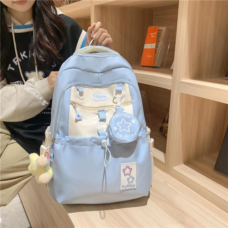 Женский рюкзак со звездным принтом — фото 20