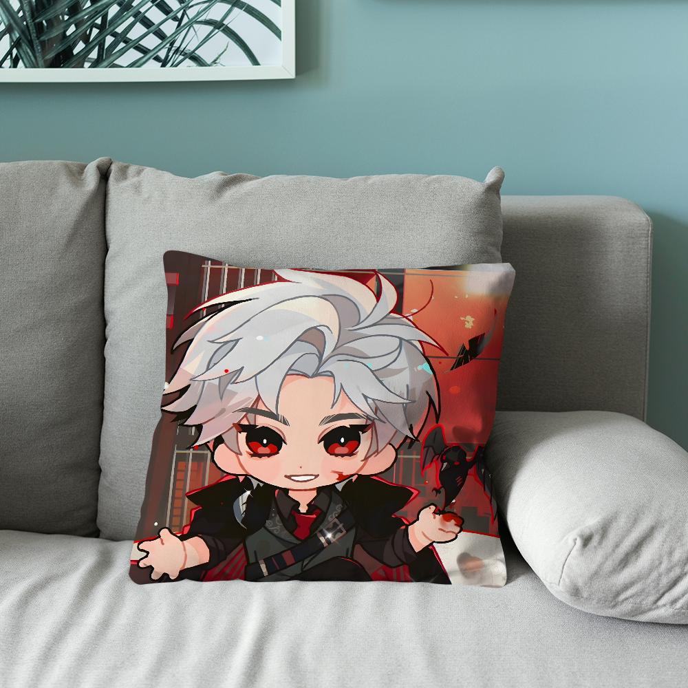 Sylus Love and Deep Space Pillow Case Soft Cushion Cases for Farmhouse Sofa Decor Home Decorations and Protector