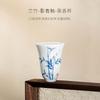 1pcs 50ml Ceramic Fragrance Cup Home Hand-painted Tea Cup Personal Tea Set Chinese Underglaze Colored Cups