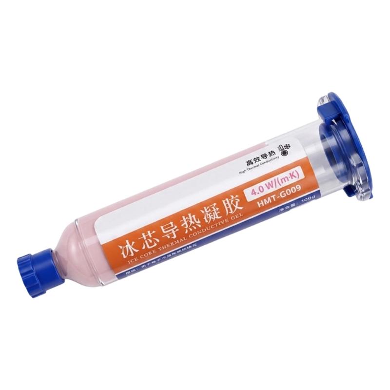 Ice Cores Thermal Gel 100 G Syringes Applicators for Heat Sink Service, Cooling Upkeeps, and Thermal Contact Maintenance