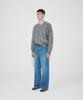 Hoite Het Mohair V Neck Knit (Charcoal)