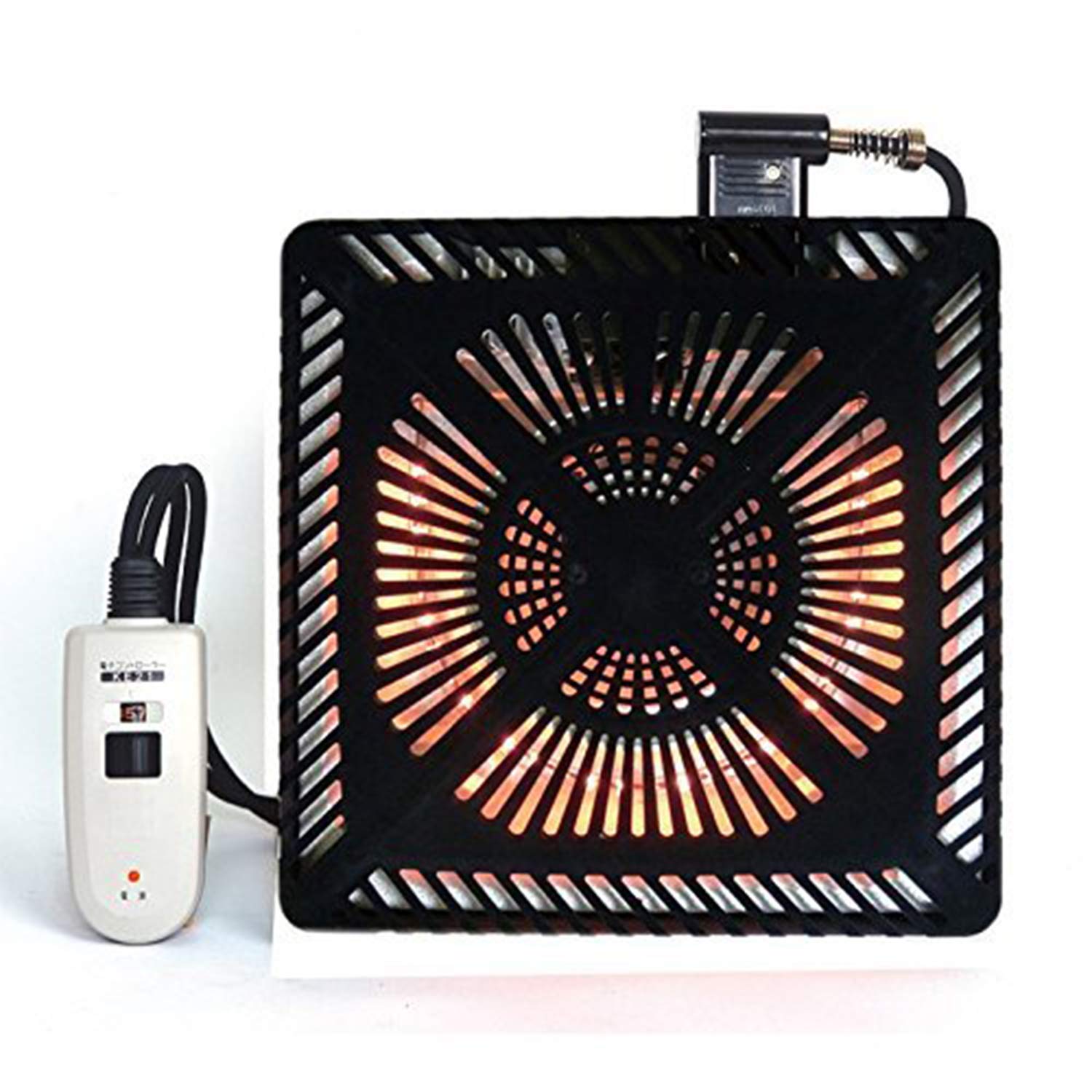 

Metro Kotatsu Replacement Carbon Heater with Handheld Temperature Heater, U-Shaped Control, MCU-501E(K)