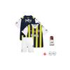Fenerbhe 2023-24 Season Anonymous Kids Football Jersey Set Of 4