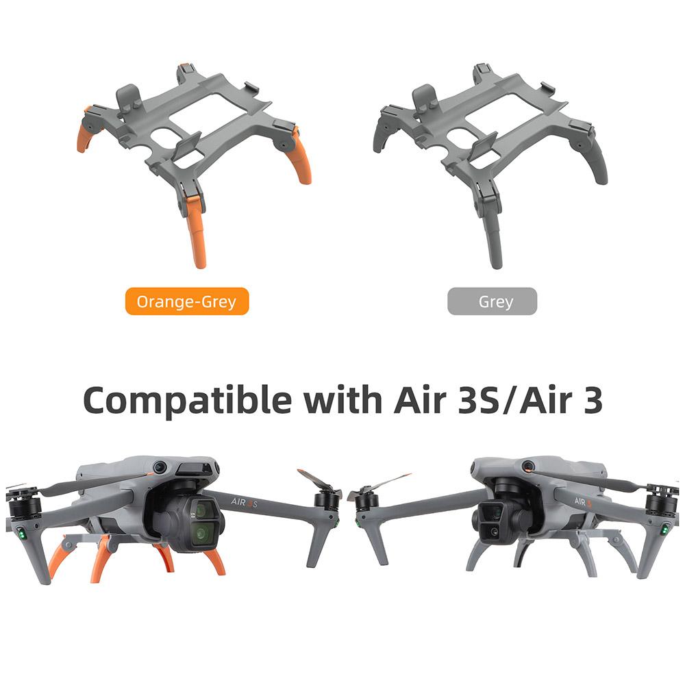 SUNNYLIFE A3S-LG909 For DJI Air 3S/Air 3 Plastic Landing Gear Foldable Drone Heighten Landing Stand