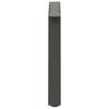 Vidaxl Coffee Table Legs, 2 Pcs, Anthracite, 70X(42-43) Cm, Steel