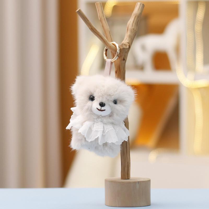 

Plush Pomeranian Dog Toy With Super Soft Short Plush For Kids Gift And Keychain Accessory