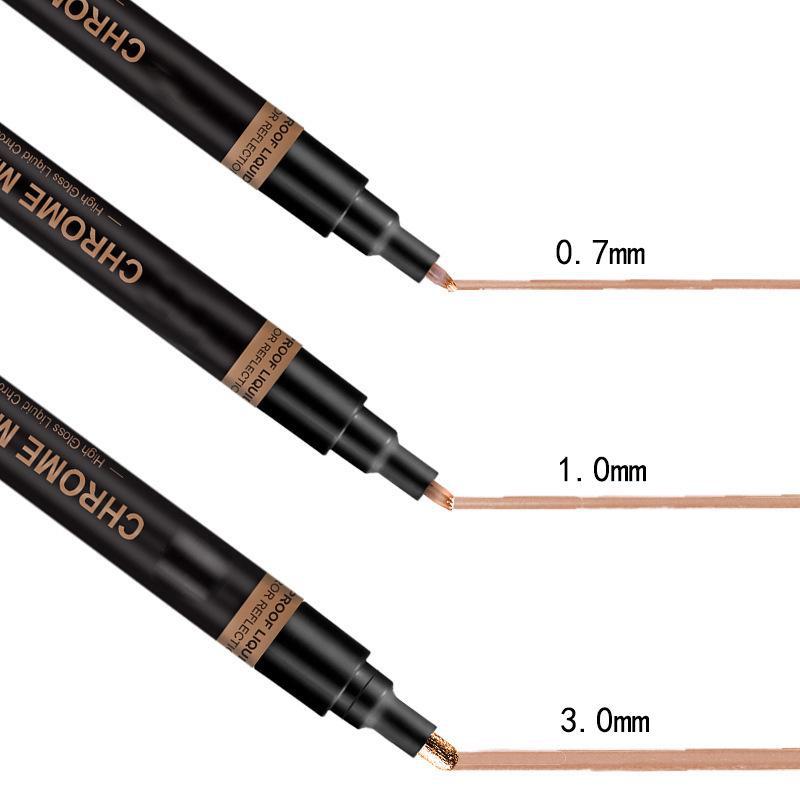 

«Светоотражающий хромированный серебристый маркер - водостойкий маркер для самостоятельного творчества» 0.7mm loose branches