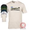 Curtiss P-40 Warhawk T-Shirt. WW2 US Army Airforce Navy