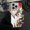Anime K-Kamisama Kiss Handyhülle Für iPhone 16 15 14 13 12 11 Pro Max Weiß Ultraleicht Laser Metallisch Aurora Funda