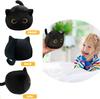 30cm Soft Black Cat Plush Toy Pillow - Stuffed Animal for Kids Boys & Girls Birthday Gifts
