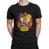ZX Beavis And Butthead Cartoon Movie Fire Tshirt Homme Mens Tees Blusas Cotton T Shirt For Men