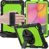 Silicone PC Hybrid Case With Rotating Stand Galaxy Tab A 8.0 T295 T290 Shockproof Anti-Slip Cover In Multiple Color