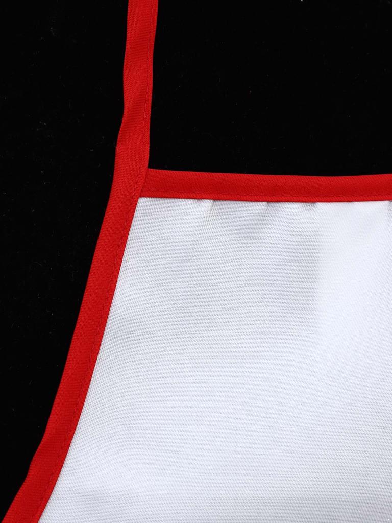 Children‘s Cooking Apron Set 3Pieces: Elastic Band Chef Hat, Oversleeves & Bib Apron with Pocket for Mess-Free Baking