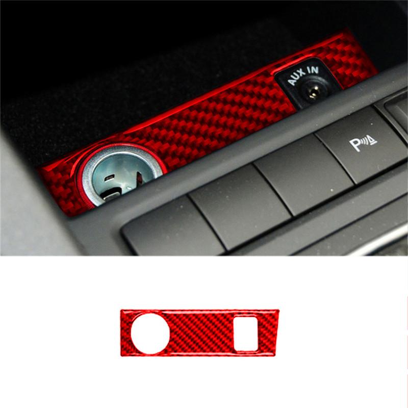 For Volkswagen Jetta 2011 2012 2013 2014 ABS Carbon Fiber Car Center Control Interior Decoration Sticker Car Accessories