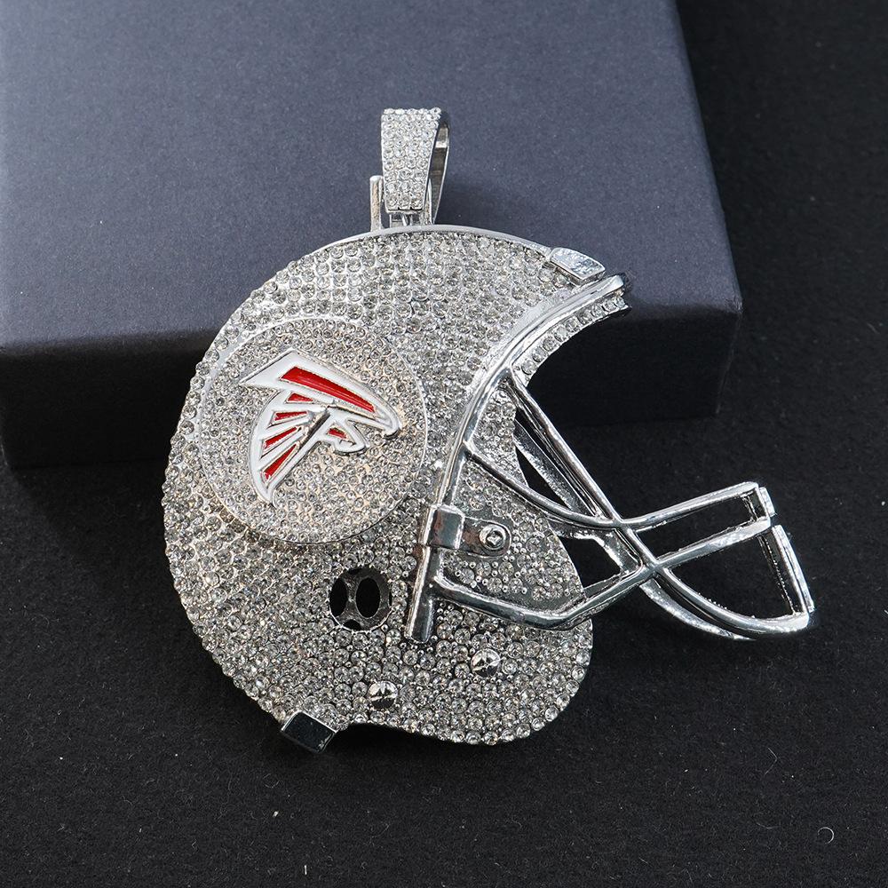 Футбольный Шлем Atlanta Falcons Подвеска-Кулон из Сплава Аксессуары