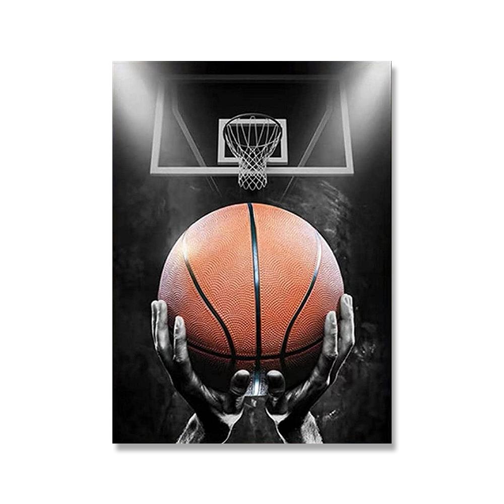 Nowoczesne plakaty i wydruki sportowe koszykówka Dream Art Obrazy na płótnie Obrazy ścienne do dekoracji salonu (Bez ramki)